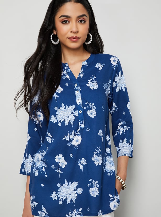 COLOUR ME Floral Straight Kurti