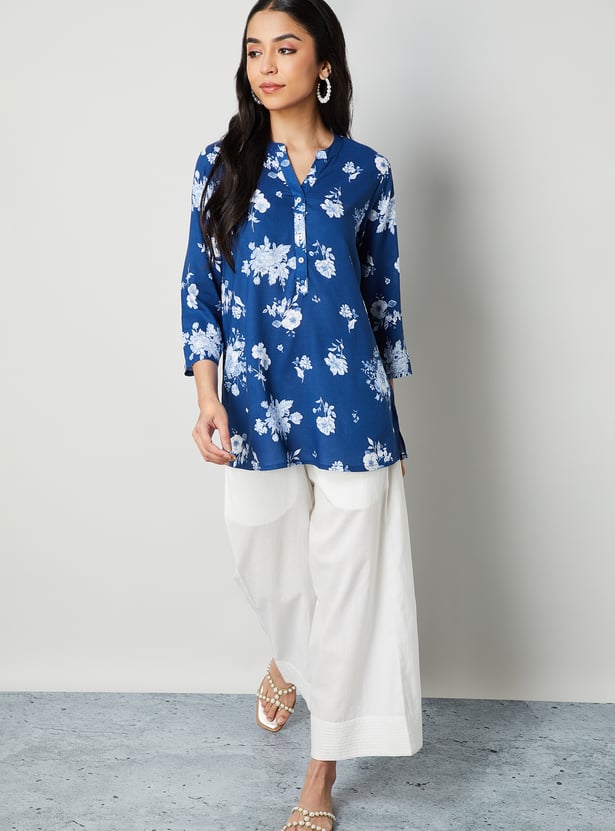 COLOUR ME Floral Straight Kurti