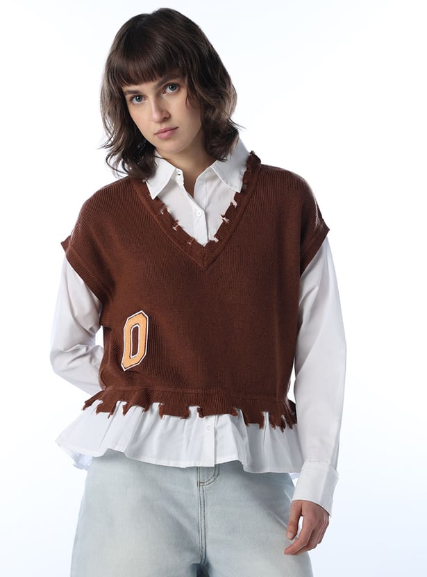 ONLY Solid Regular Shirt