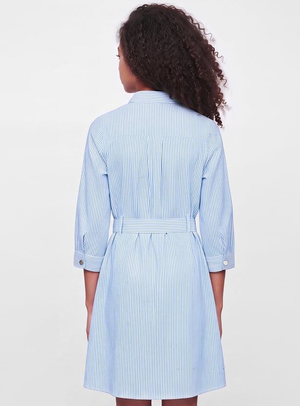 FAME FOREVER Girls Striped Dress