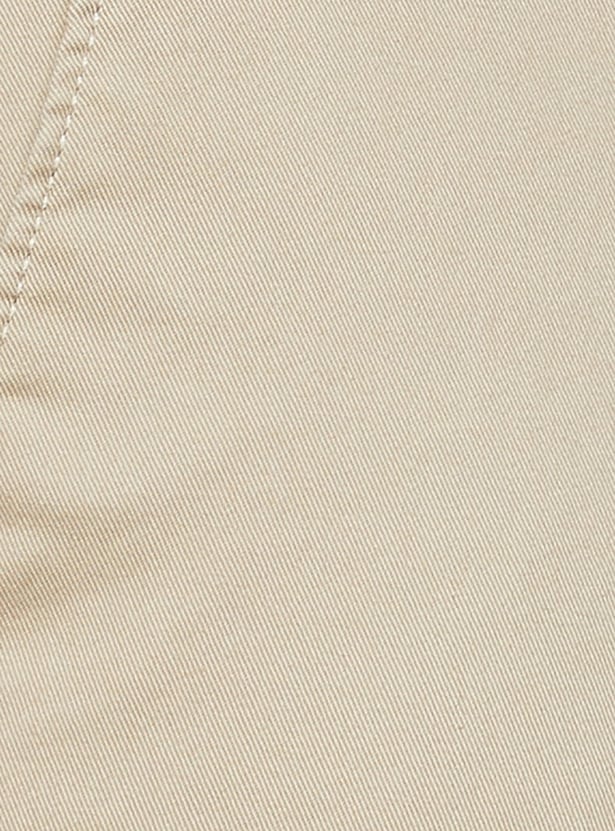 LP SPORT Solid Slim Tapered Trousers