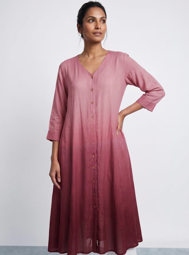 MELANGE Ombre Flared Kurta