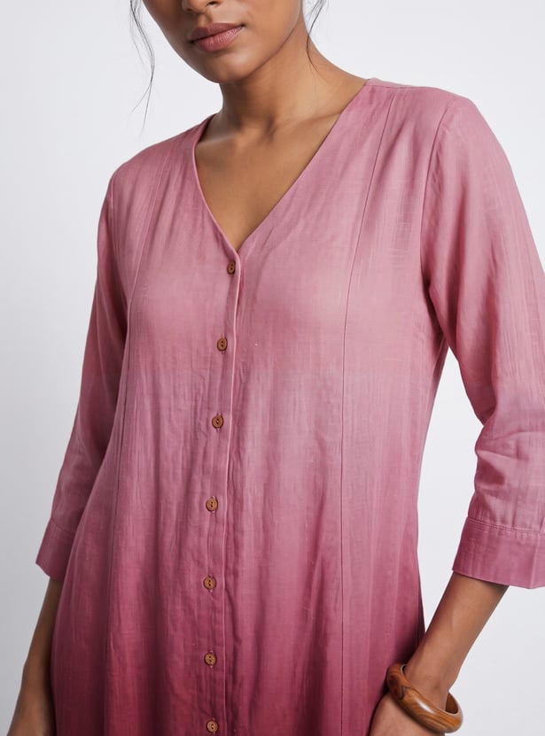 MELANGE Ombre Flared Kurta