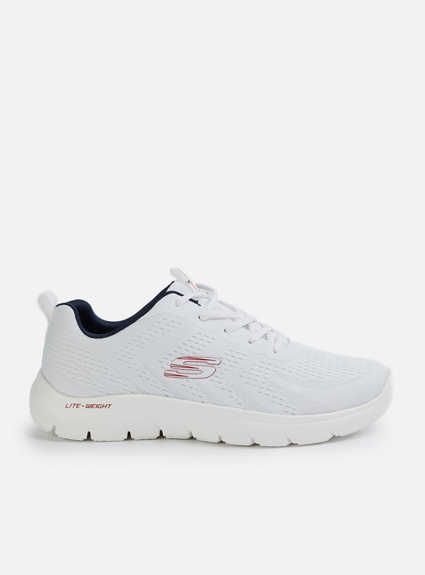SKECHERS Summits Solid Lace-Up Sports Shoes
