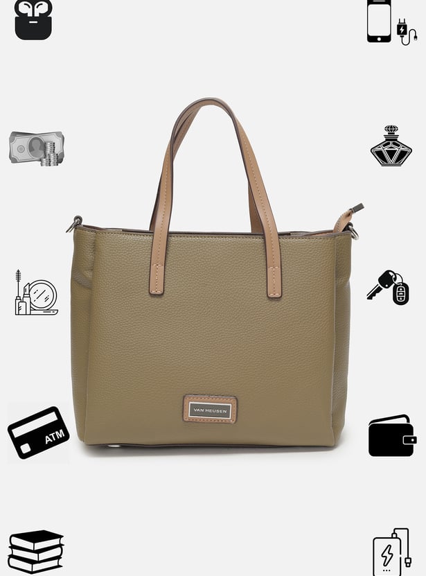 VAN HEUSEN Solid Shoulder Bag