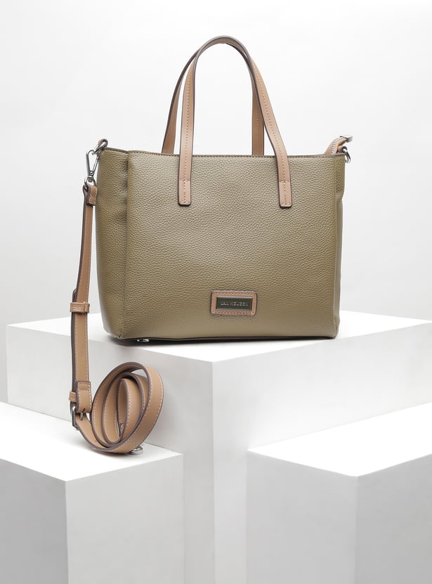 VAN HEUSEN Solid Shoulder Bag