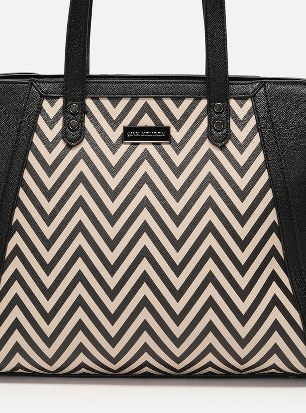 VAN HEUSEN Chevron Shoulder Bag