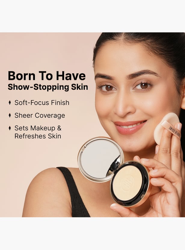 SWISS BEAUTY Born To Last Compact Powder - Bare Dawn - 6.5g