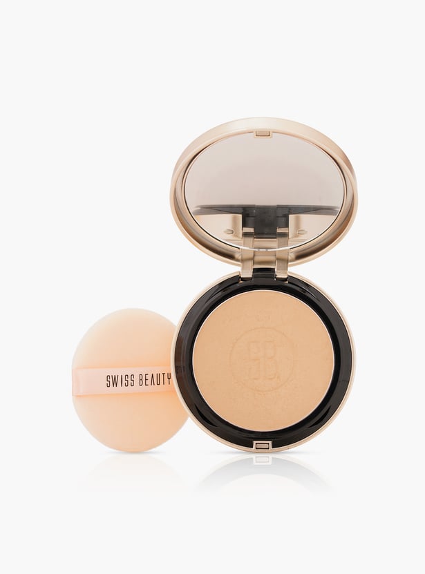 SWISS BEAUTY Born To Last Compact Powder - Sunlit Sand - 6.5g