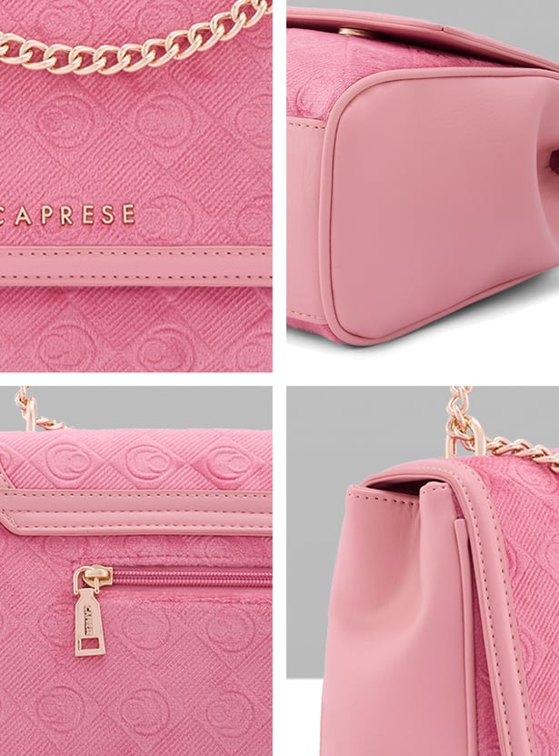CAPRESE Embossed Sling Bag
