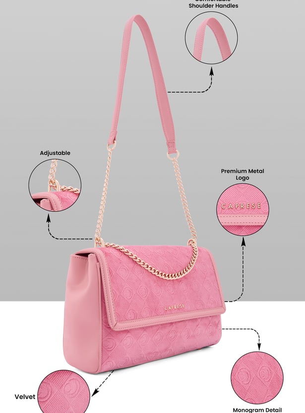 CAPRESE Embossed Sling Bag