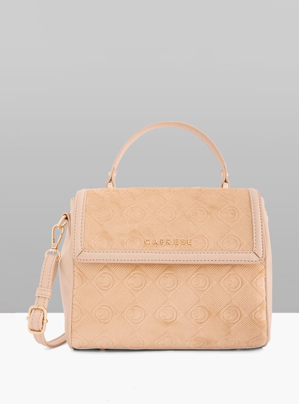 CAPRESE Textured Handheld Bag