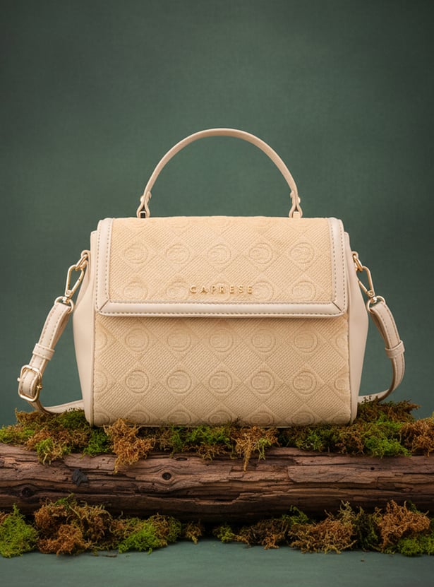CAPRESE Textured Handheld Bag