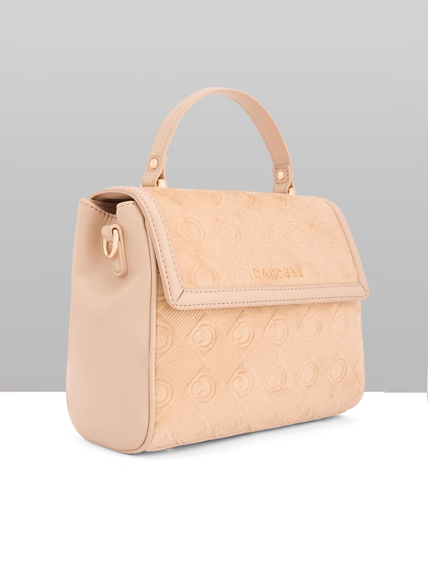 CAPRESE Textured Handheld Bag