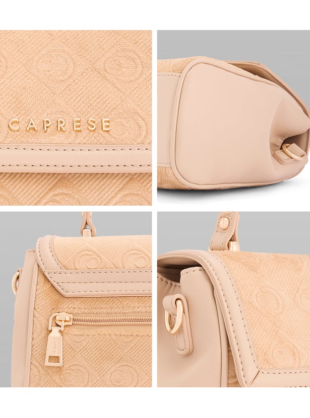CAPRESE Textured Handheld Bag