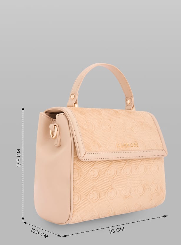 CAPRESE Textured Handheld Bag