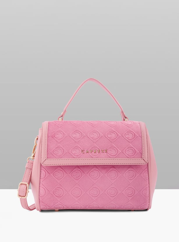 CAPRESE Embossed Handheld Bag