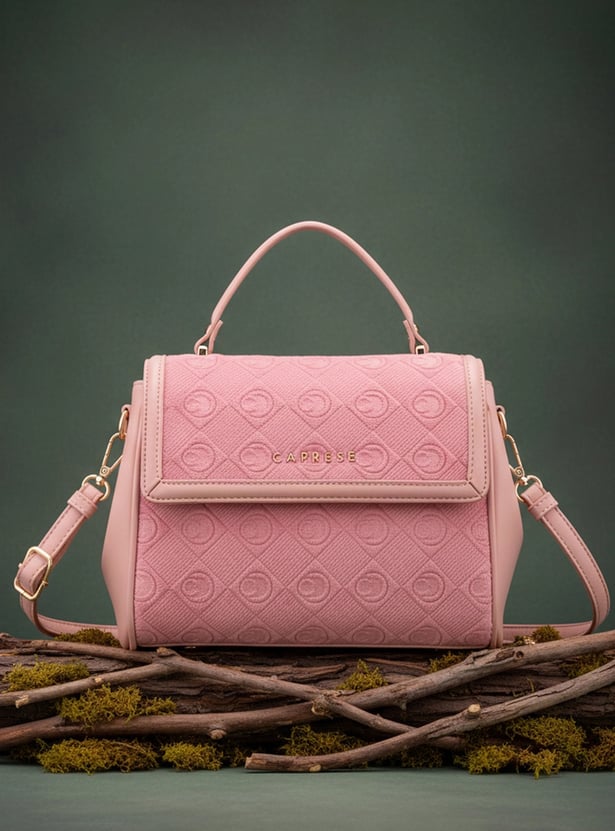 CAPRESE Embossed Handheld Bag