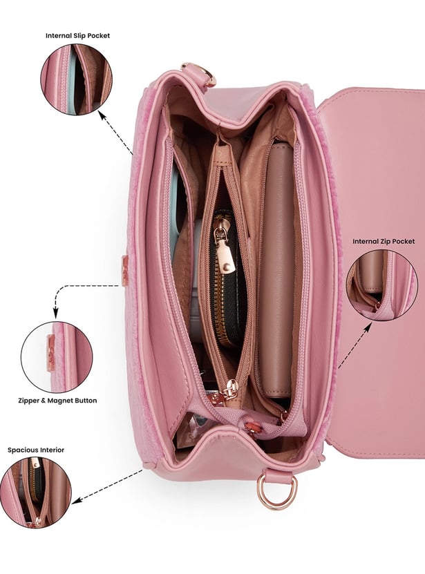 CAPRESE Embossed Handheld Bag