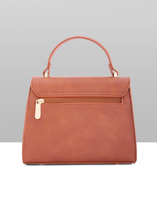 CAPRESE Textured Handheld Bag
