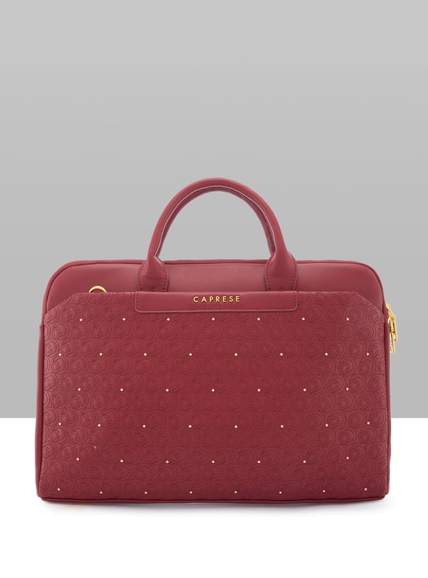 CAPRESE Quilted Laptop Bag