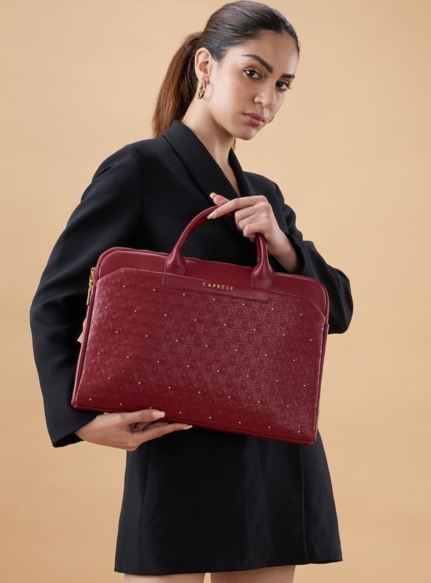 CAPRESE Quilted Laptop Bag