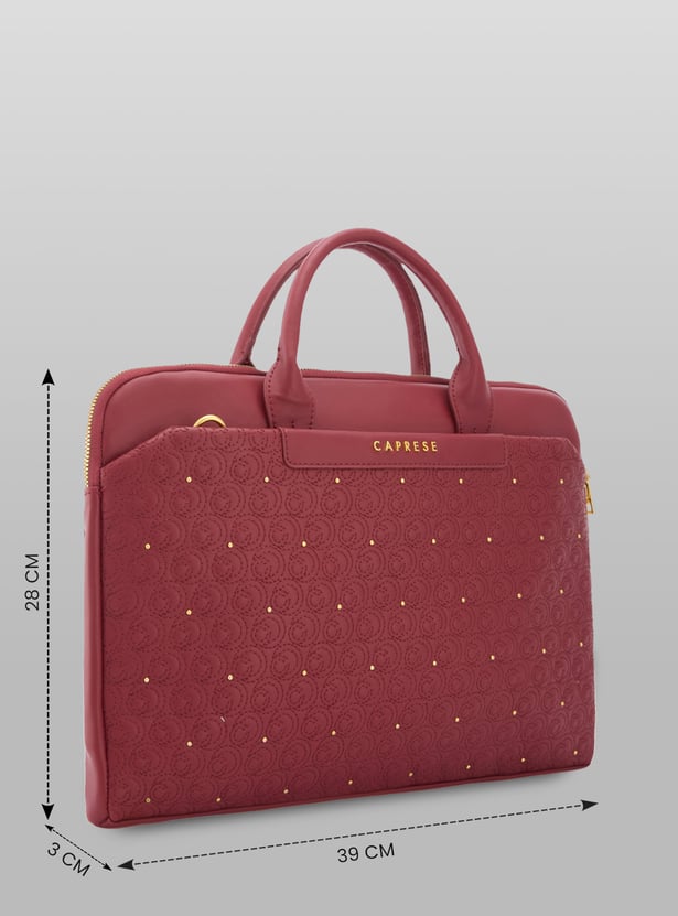 CAPRESE Quilted Laptop Bag