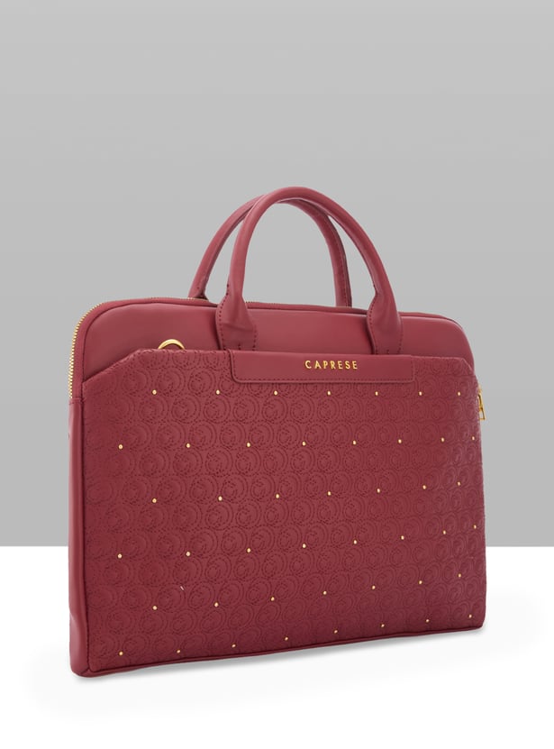 CAPRESE Quilted Laptop Bag