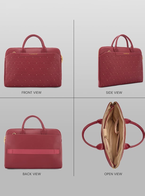 CAPRESE Quilted Laptop Bag