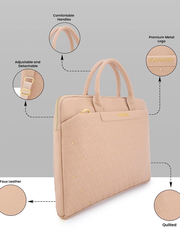 CAPRESE Rain Quilted Laptop Bag