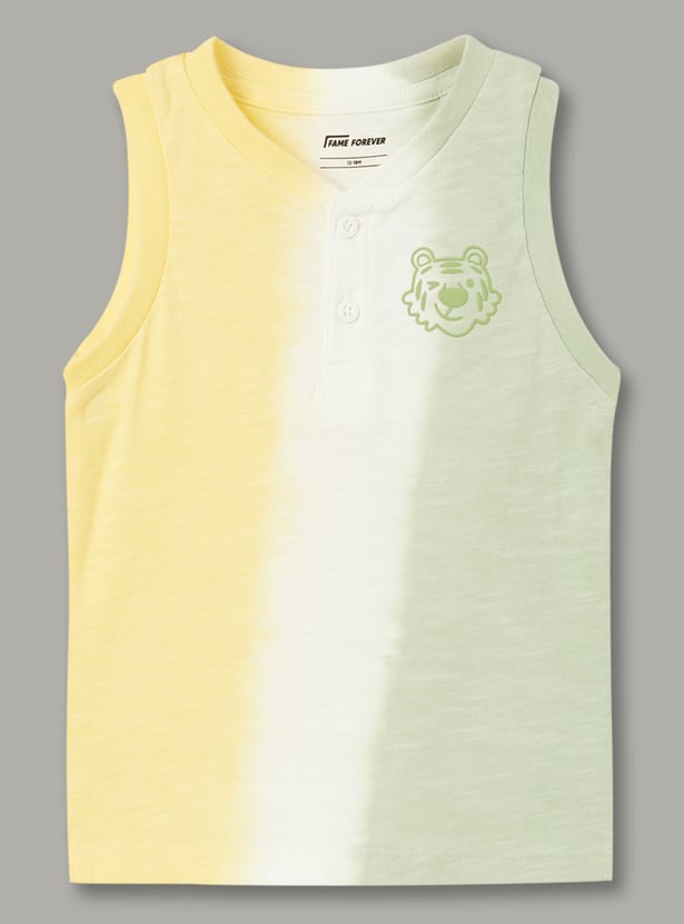 FAME FOREVER Boys Tiger Print T-shirt