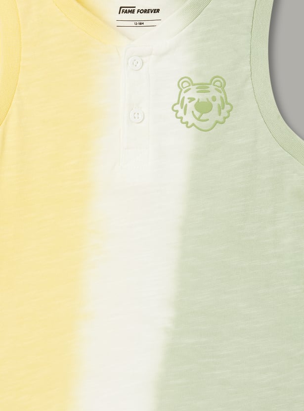 FAME FOREVER Boys Tiger Print T-shirt