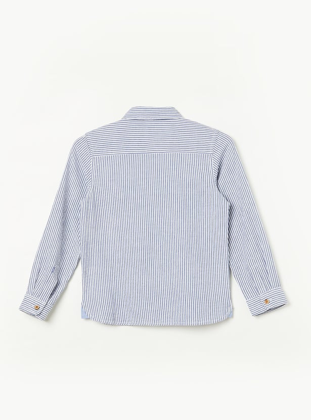 FAME FOREVER Boys Striped Shirts