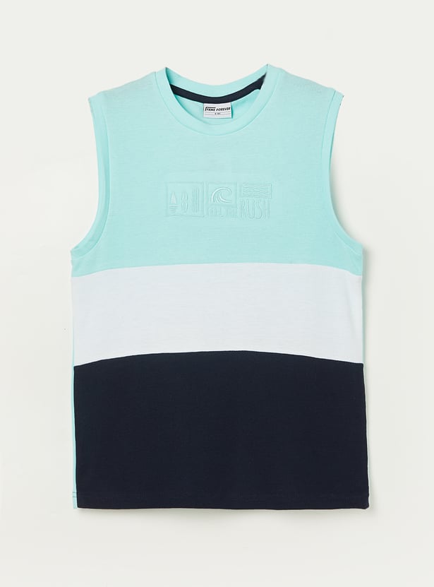 FAME FOREVER Boys Colourblock T-shirt