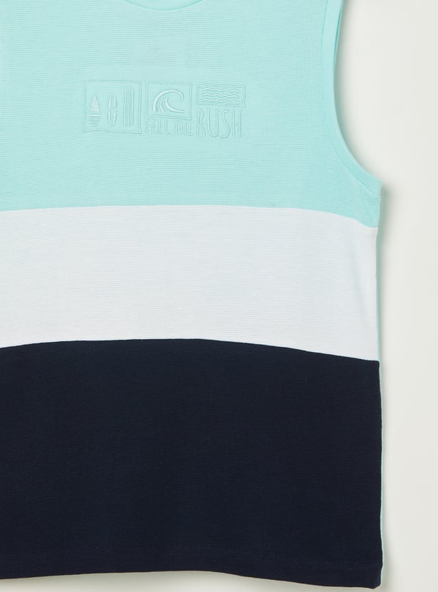 FAME FOREVER Boys Colourblock T-shirt