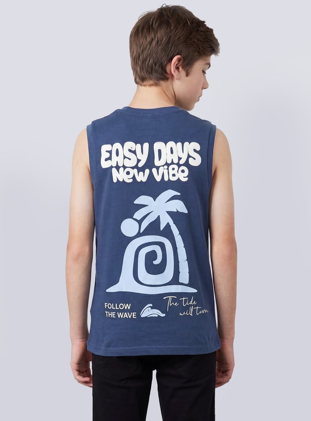 FAME FOREVER Boys Graphic Print T-shirt
