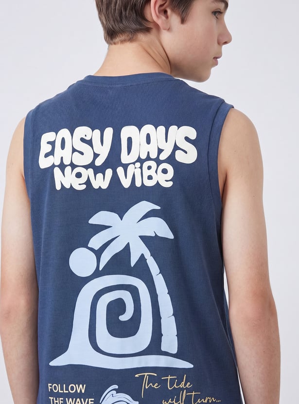 FAME FOREVER Boys Graphic Print T-shirt