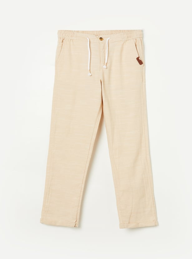 FAME FOREVER Boys Solid Track Pants