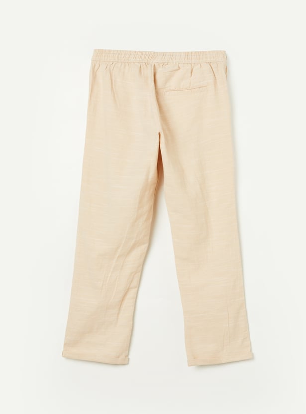 FAME FOREVER Boys Solid Track Pants