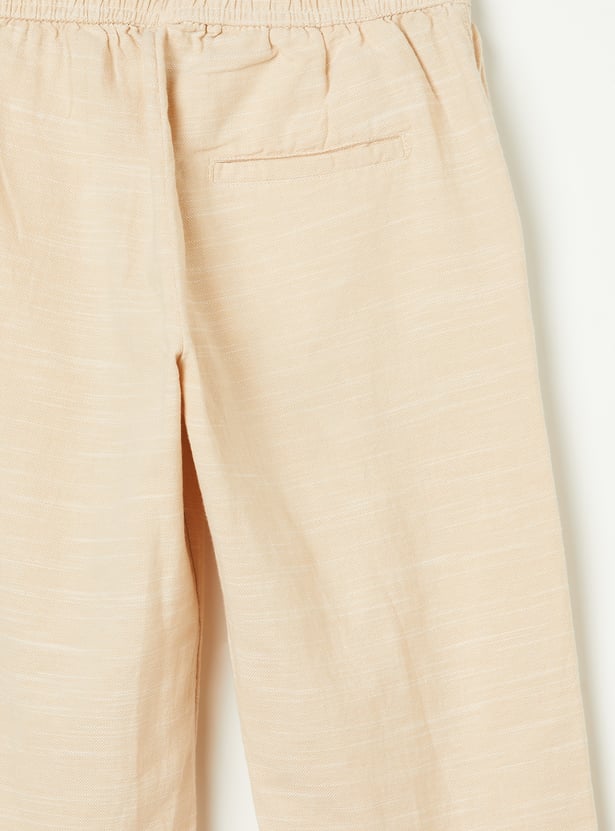 FAME FOREVER Boys Solid Track Pants