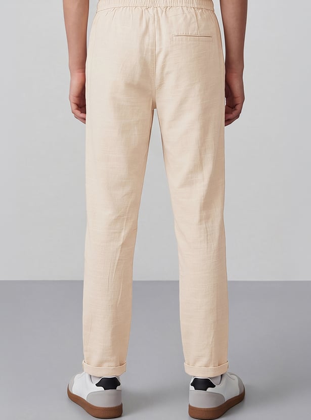FAME FOREVER Boys Solid Track Pants