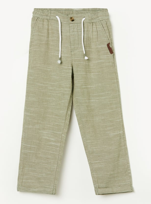 FAME FOREVER Boys Solid Track Pants