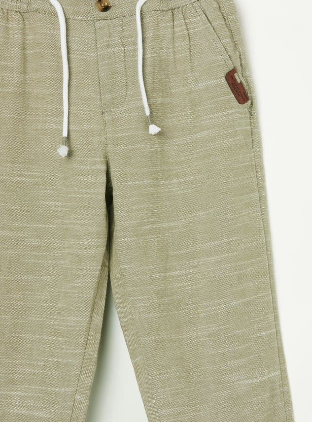 FAME FOREVER Boys Solid Track Pants