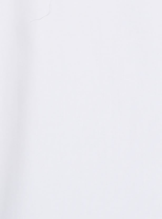 VAN HEUSEN Solid Custom Fit Formal Shirt