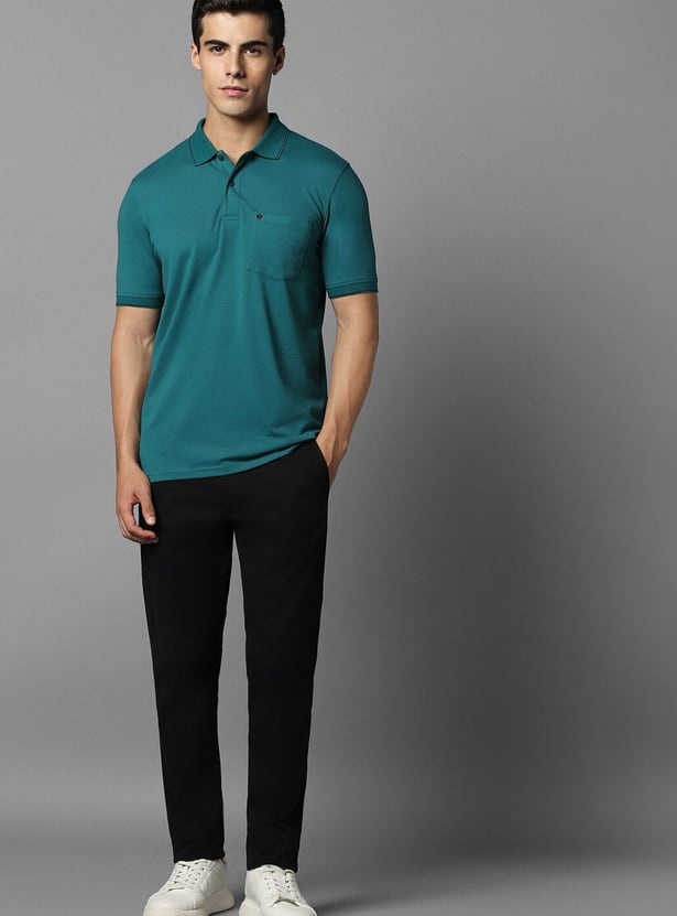 LOUIS PHILIPPE Solid Polo T-shirt