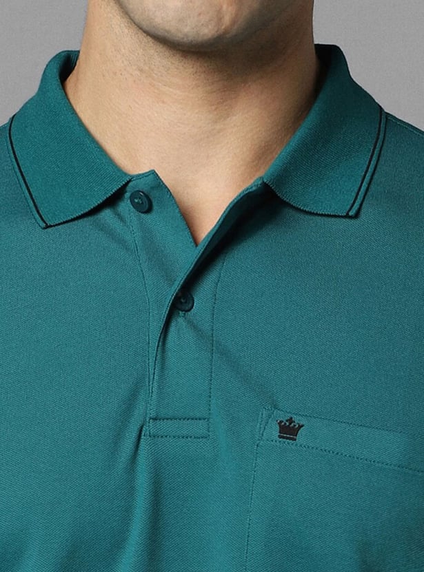 LOUIS PHILIPPE Solid Polo T-shirt
