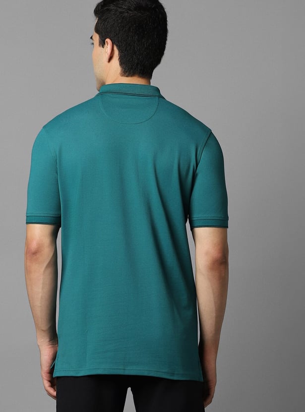 LOUIS PHILIPPE Solid Polo T-shirt