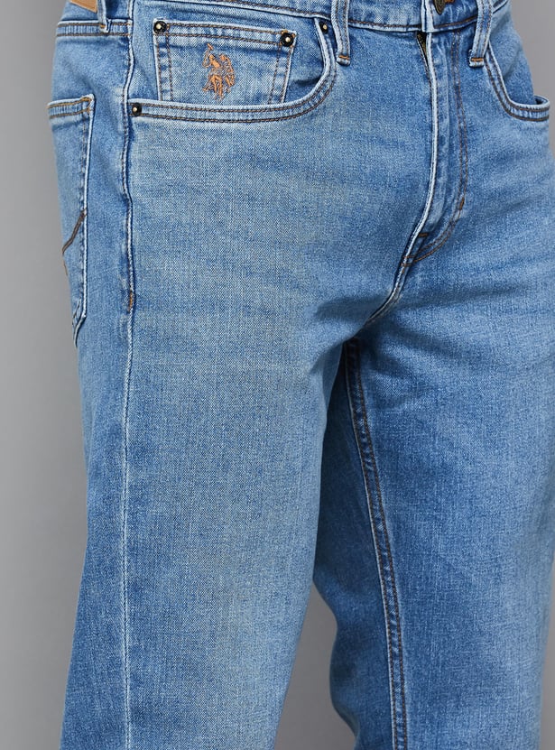 US POLO ASSN Washed Cole Crop Jeans (Comfort)