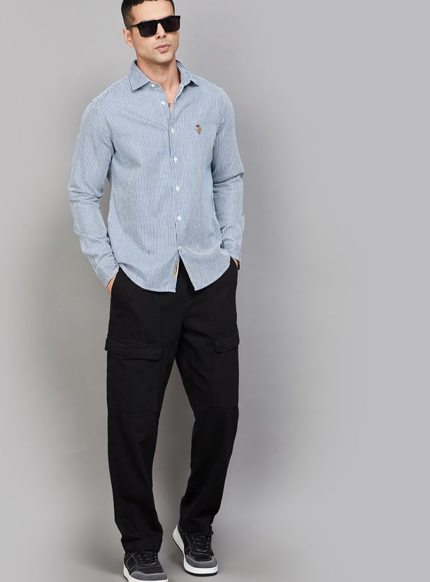 US POLO ASSN Striped Regular Fit Shirt