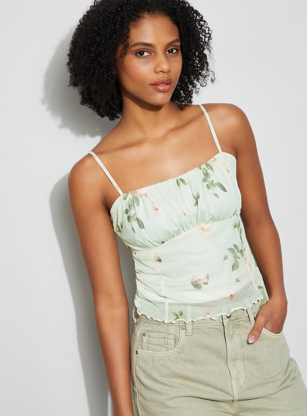 GINGER Floral Print Top